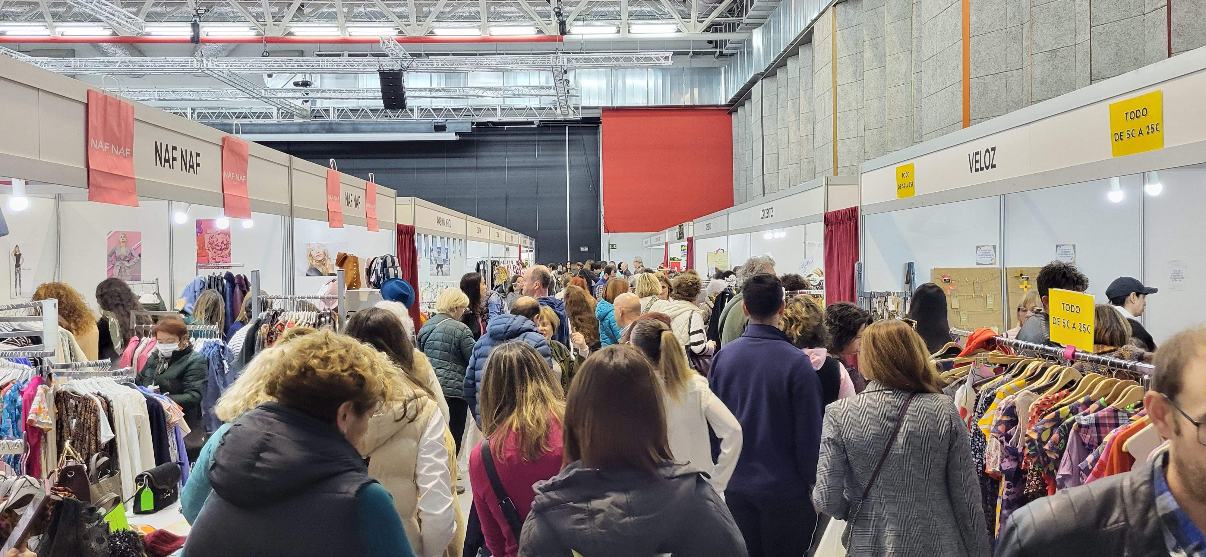 Feria del Stock del Comercio de Huesca. Foto: Mercedes Manterola