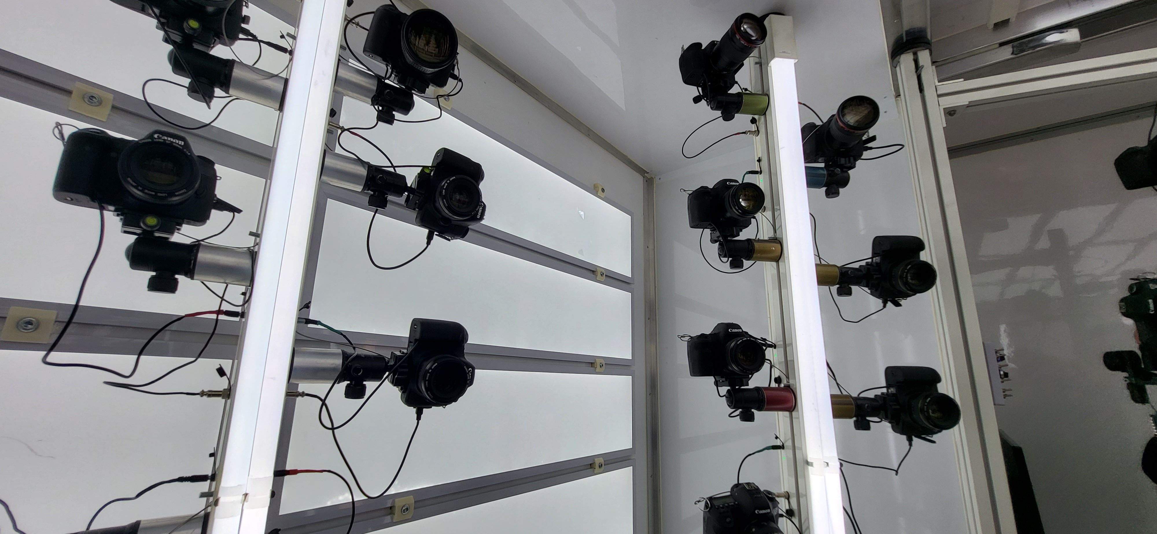 Presentación del estudio de fotogrametría de Shu Digital. Foto Myriam Martínez