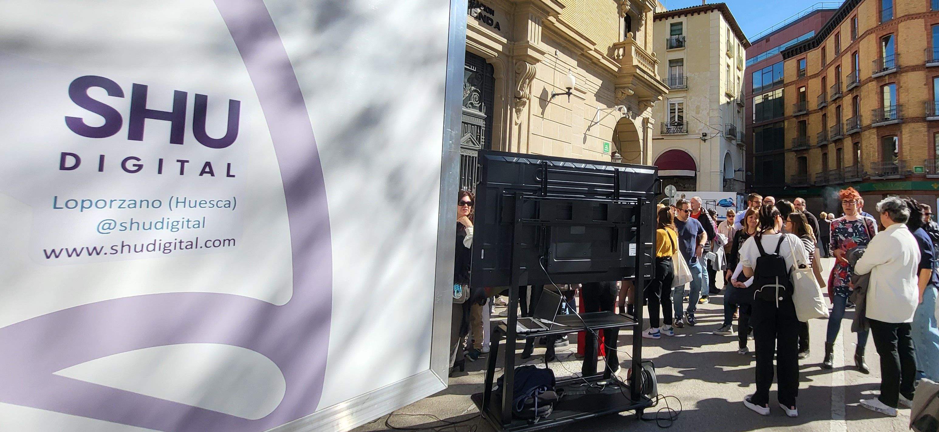 Presentación del estudio de fotogrametría de Shu Digital. Foto Myriam Martínez