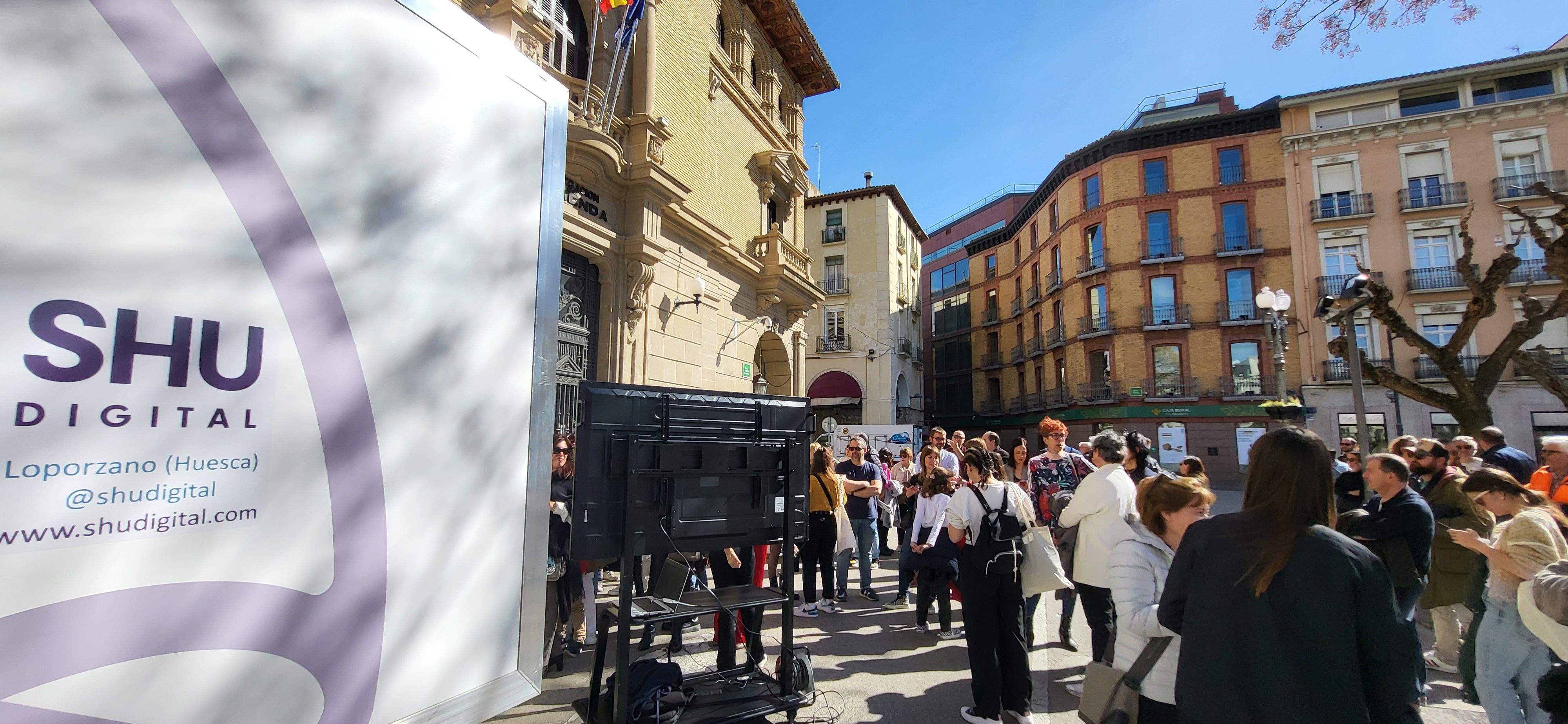 Presentación del estudio de fotogrametría de Shu Digital. Foto Myriam Martínez