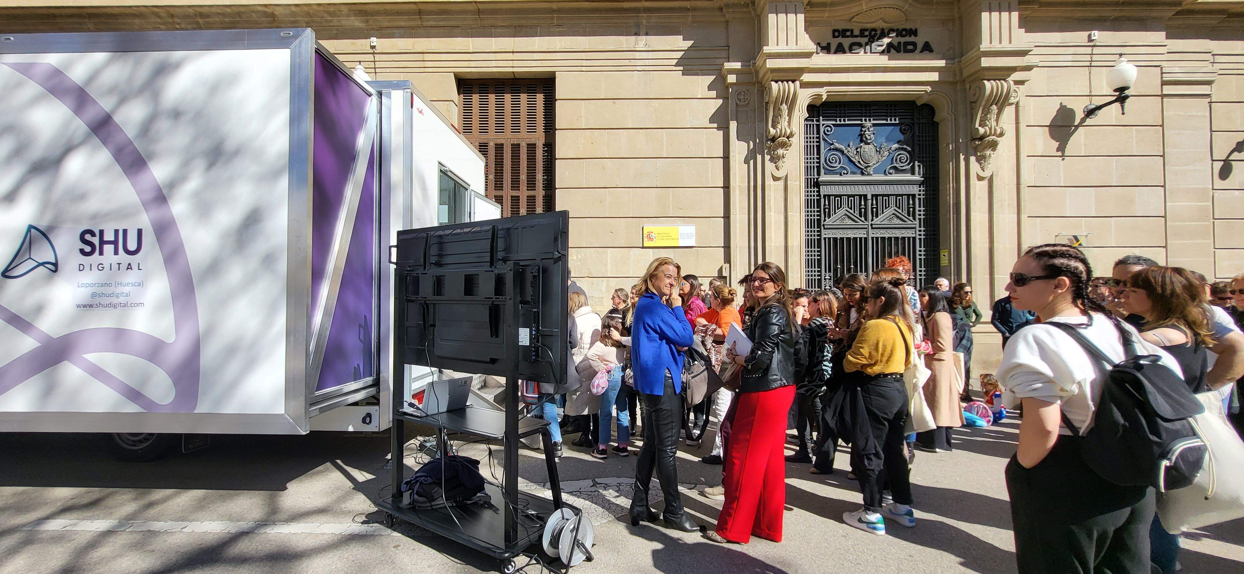 Presentación del estudio de fotogrametría de Shu Digital. Foto Myriam Martínez