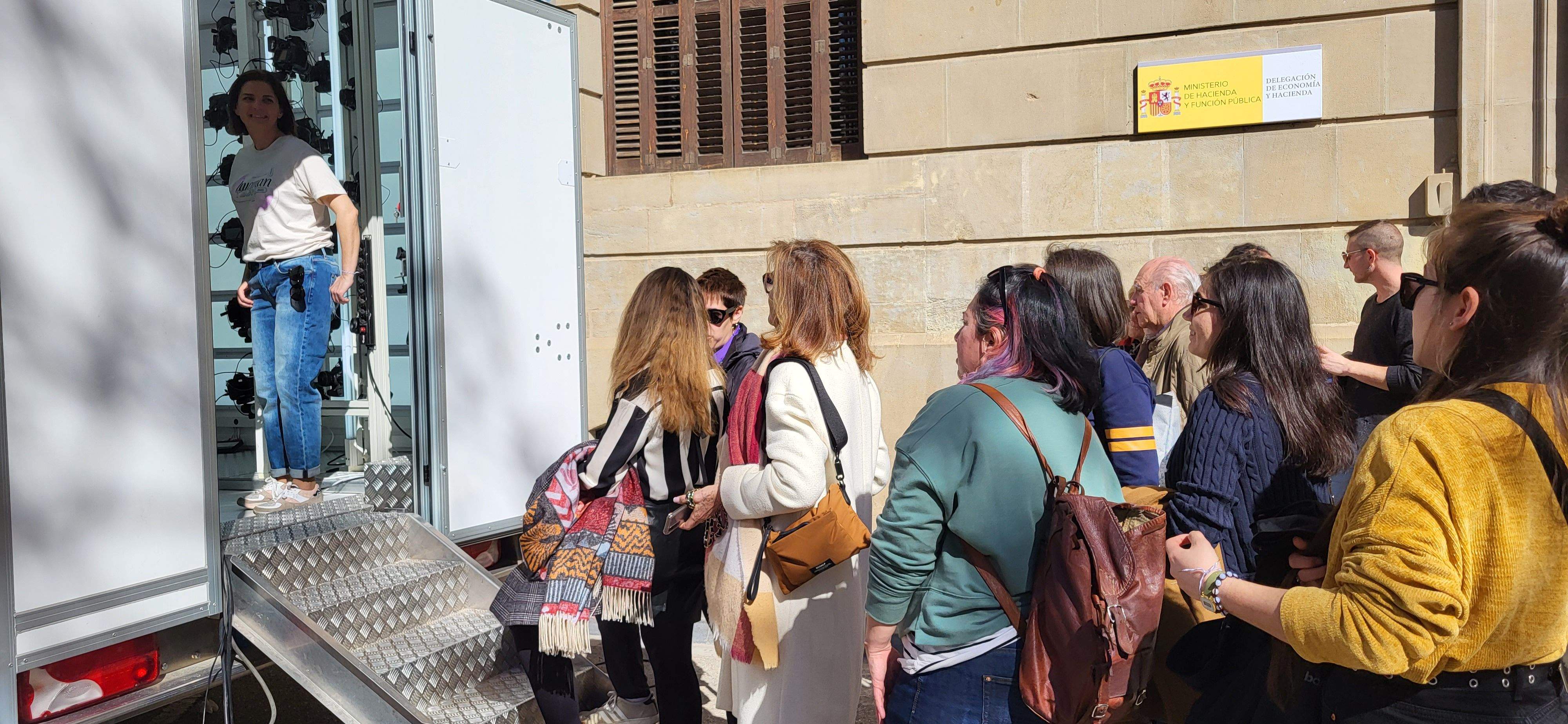 Presentación del estudio de fotogrametría de Shu Digital. Foto Myriam Martínez