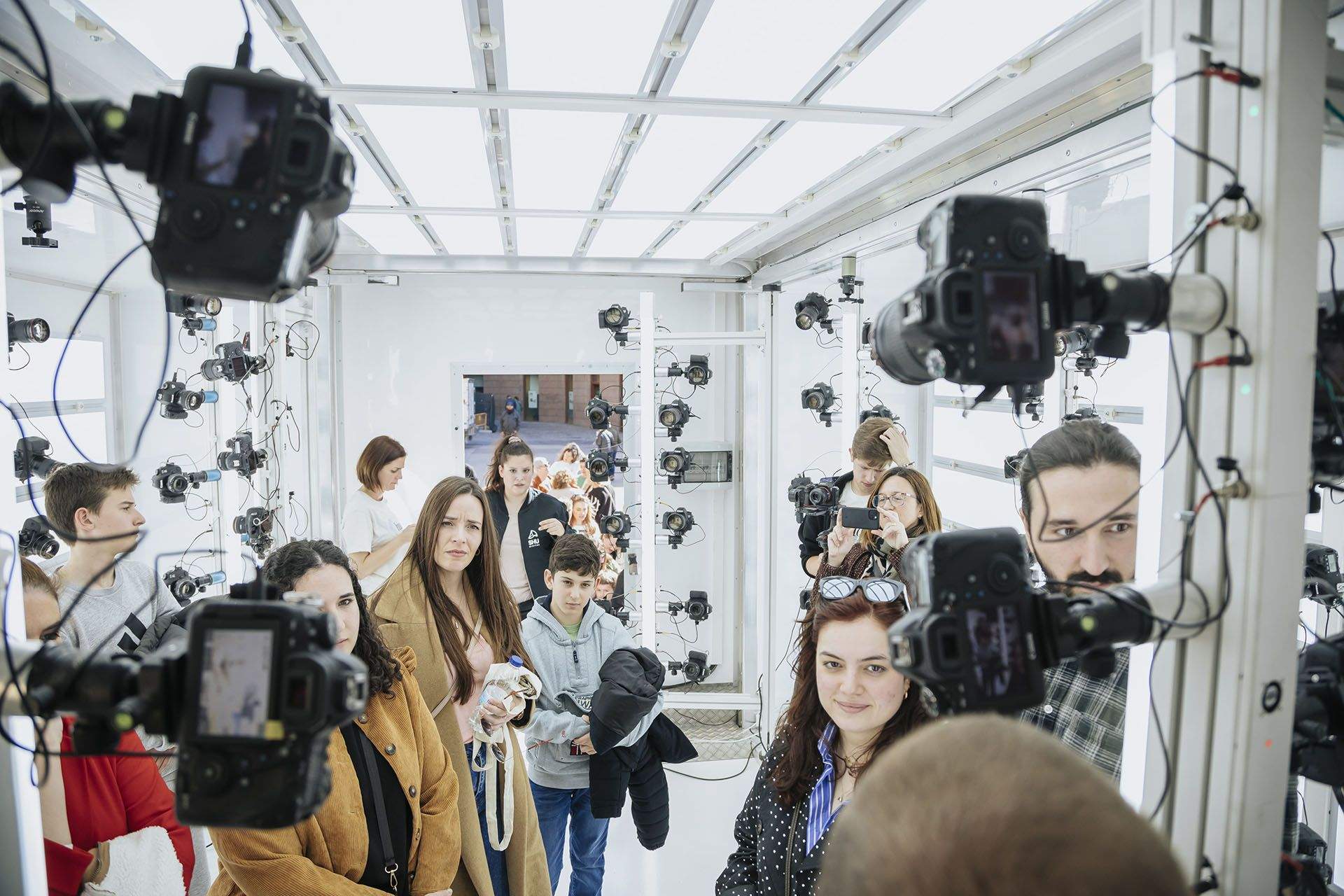 Presentación del estudio de fotogrametría de Shu Digital. Foto Nuria Turmo
