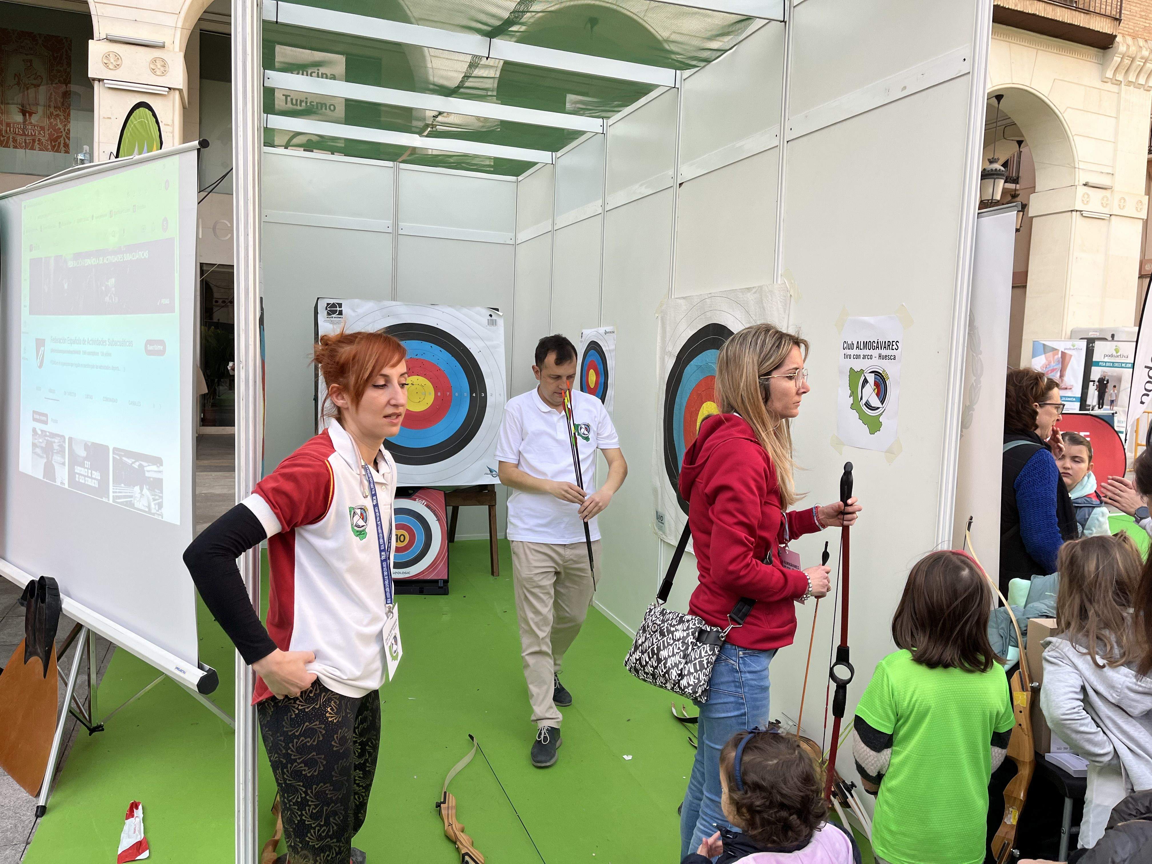 El Club Almogávares de Huesca estuvo en el Tour Universo Mujer del pasado fin de semana. Foto: A. Mora