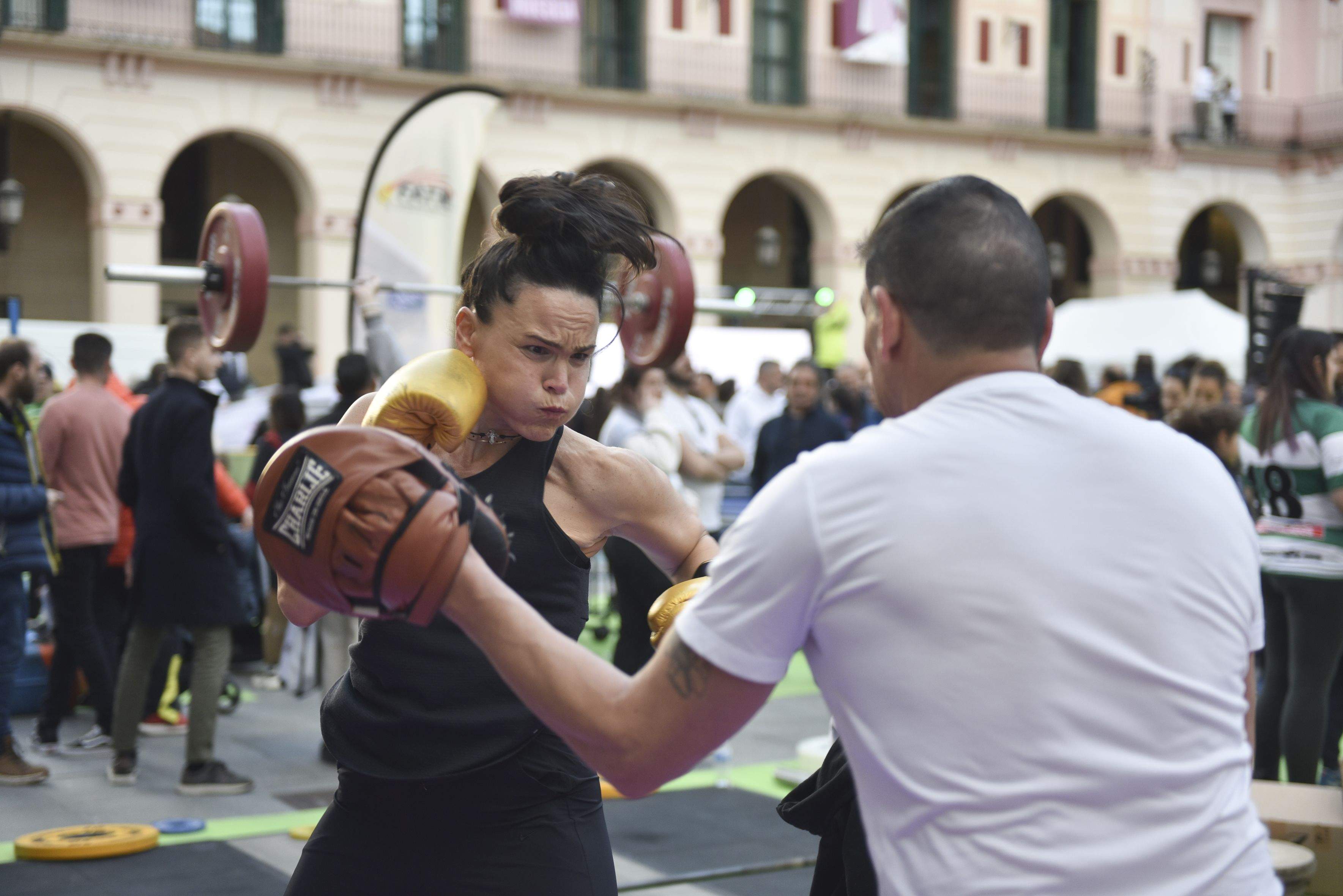 Tour Universo Mujer en Huesca. Foto Verónica Lacasa
