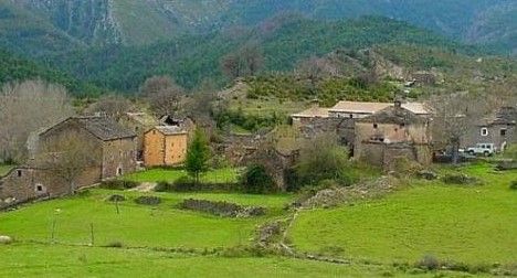 Vista de Bara, arranque de un tramo reivindicado por el Patronato de Guara Vista de Bara, arranque de un tramo reivindicado por el Patronato de Guara