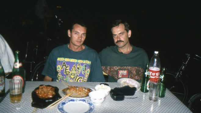 En Pekín, cenando con José María En Pekín, cenando con José María