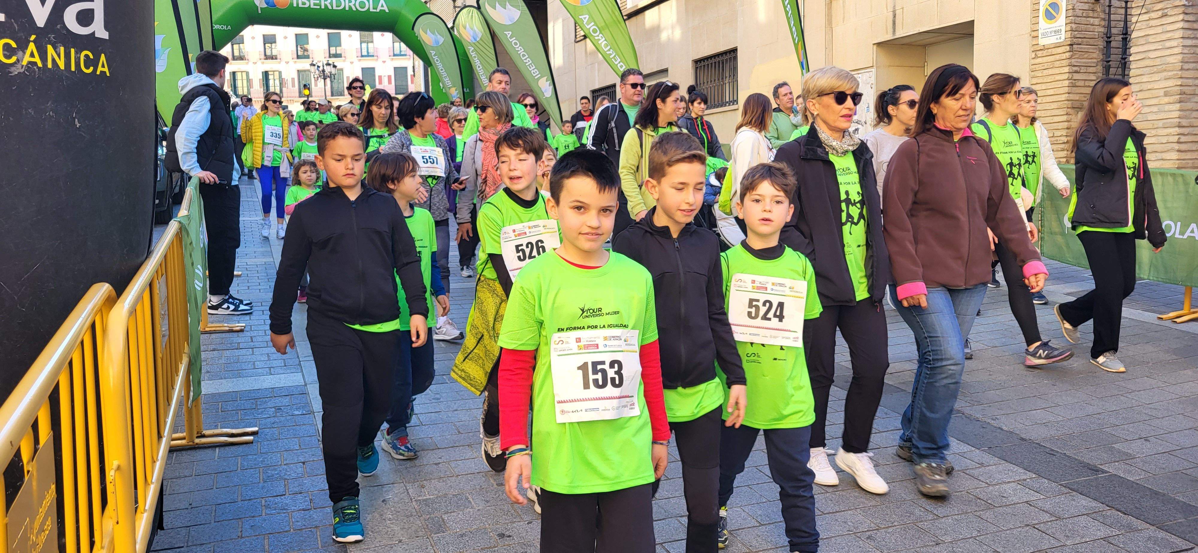 Marcha por la Igualdad de Huesca. Foto Myriam Martínez 