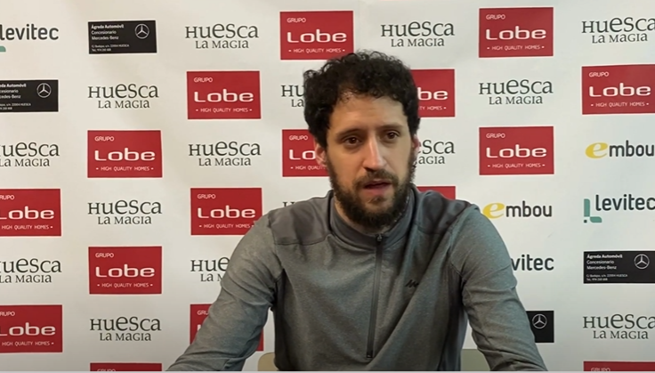 Santi Cerdán, en la rueda de prensa tras la derrota ante Sant Antoni. 