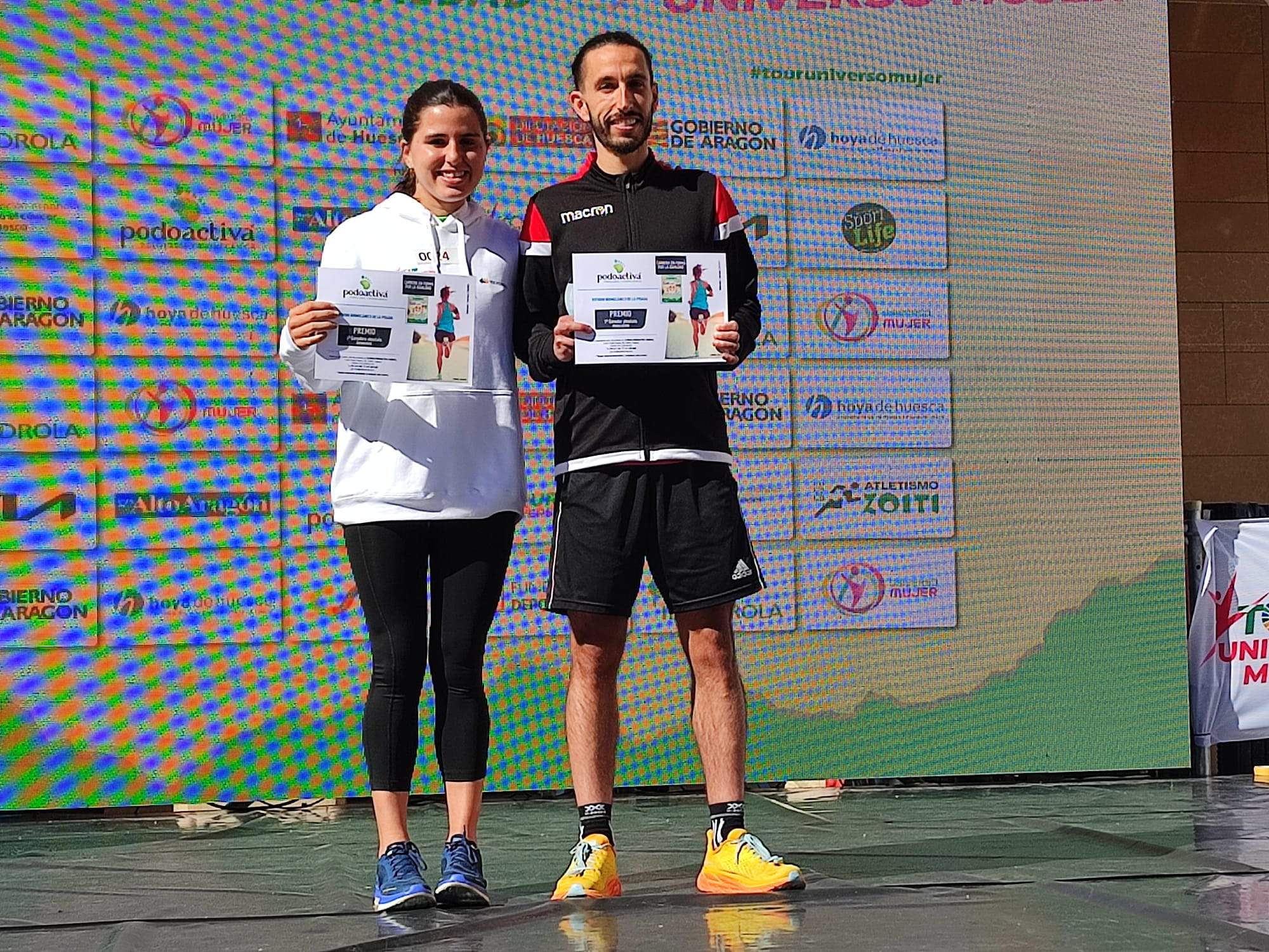 Eva Rico y José Antonio Jimeno. Foto M.A.B.