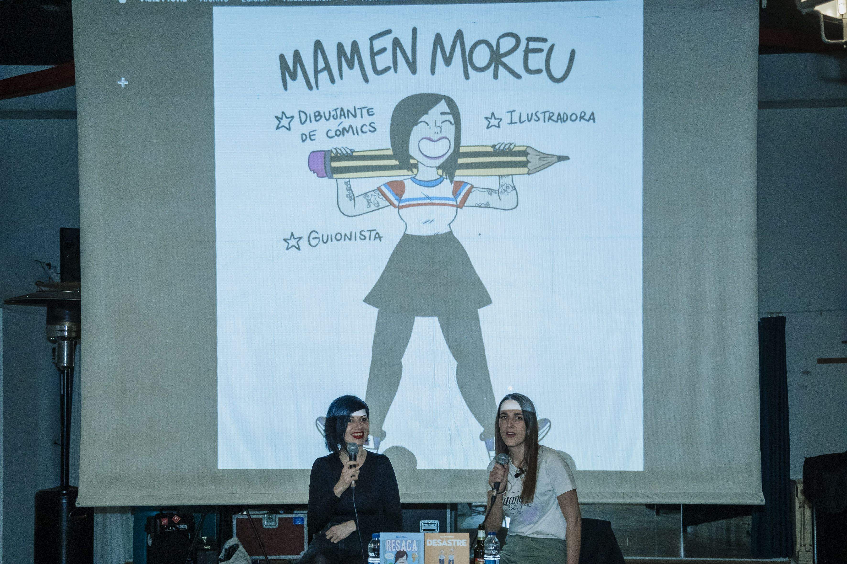 Mamen Moreu. Huomantech 2023 cierra con los objetivos cumplidos y más de 300 espectadores. Foto La Colmena Creativa