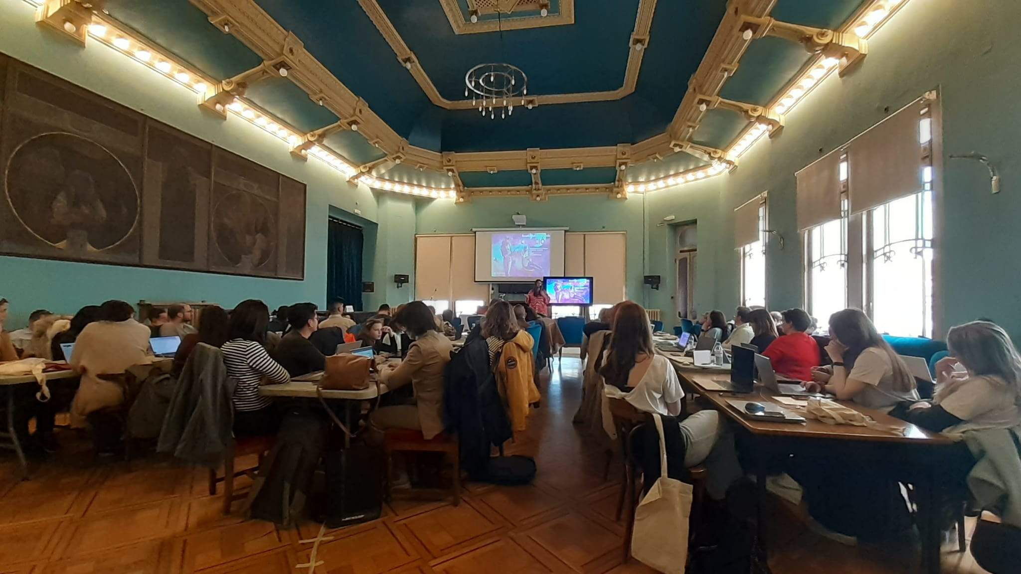 Taller de Ruth Falquina. Foto La Colmena Creativa