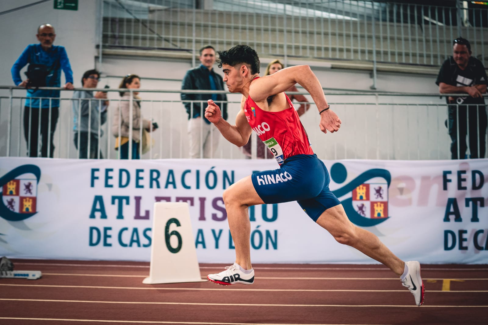 Urbez Gil, durante el Campeonato de España en Salamanca.