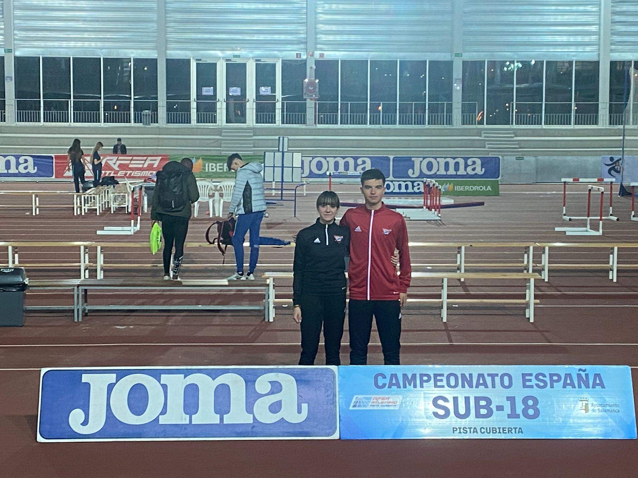 Javier Alamañac y Leire Ramón