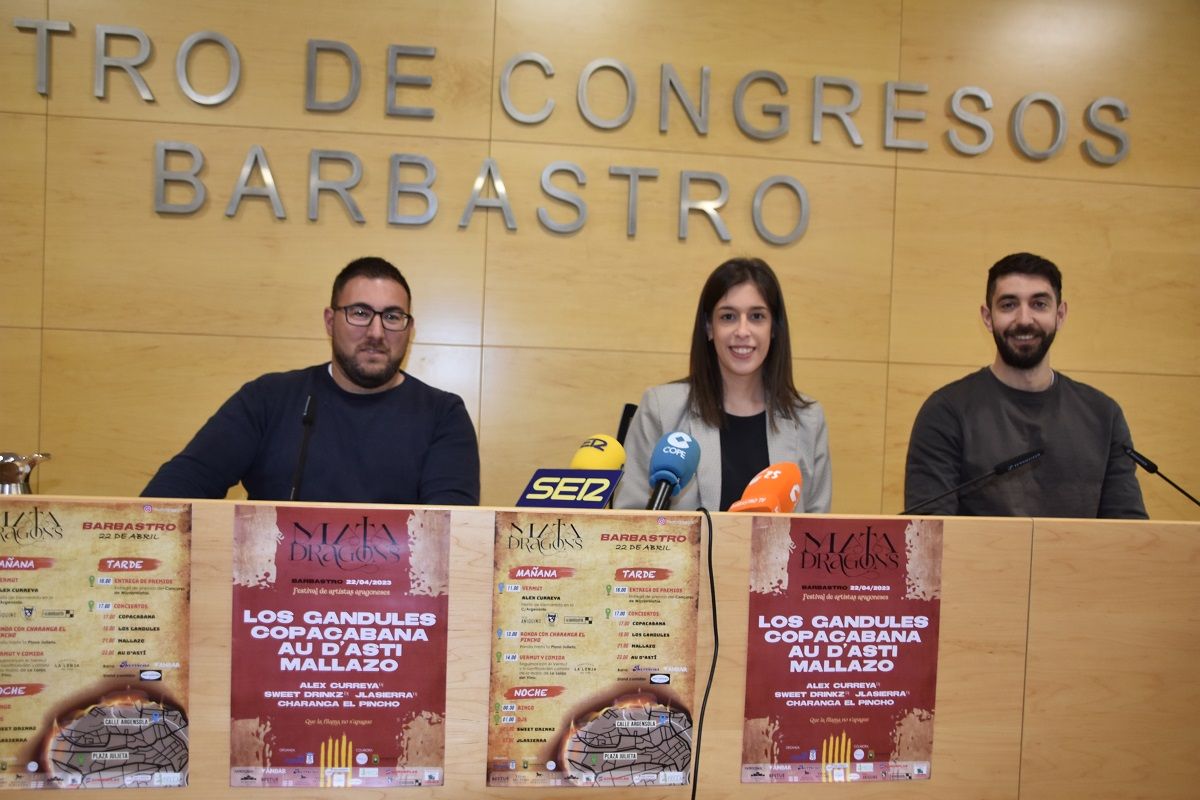 Nace en Barbastro el festival Matadragons de grupos aragoneses para celebrar San Jorge