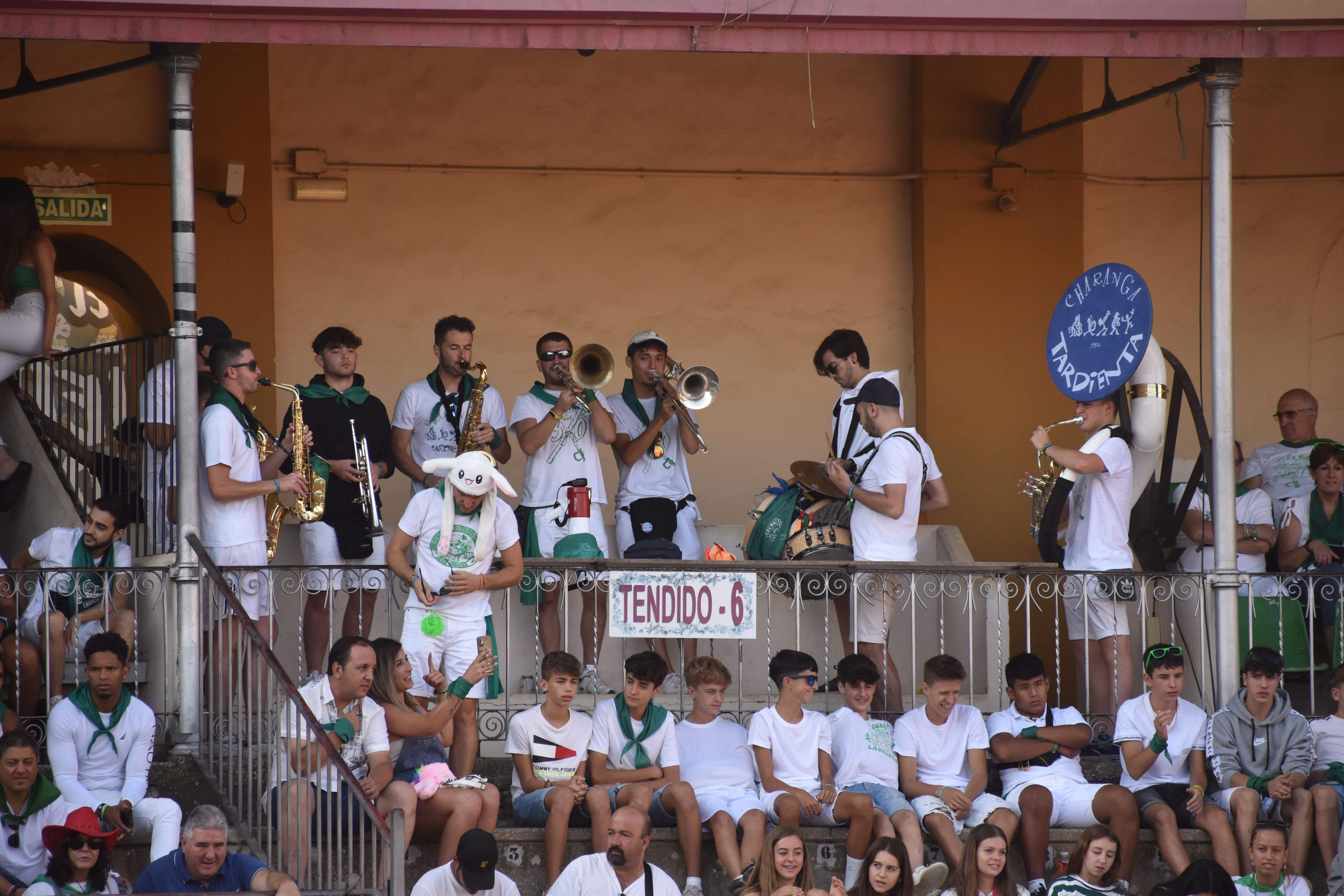 Vaquillas de este lunes 15 de agosto. Foto Carlos Jalle 