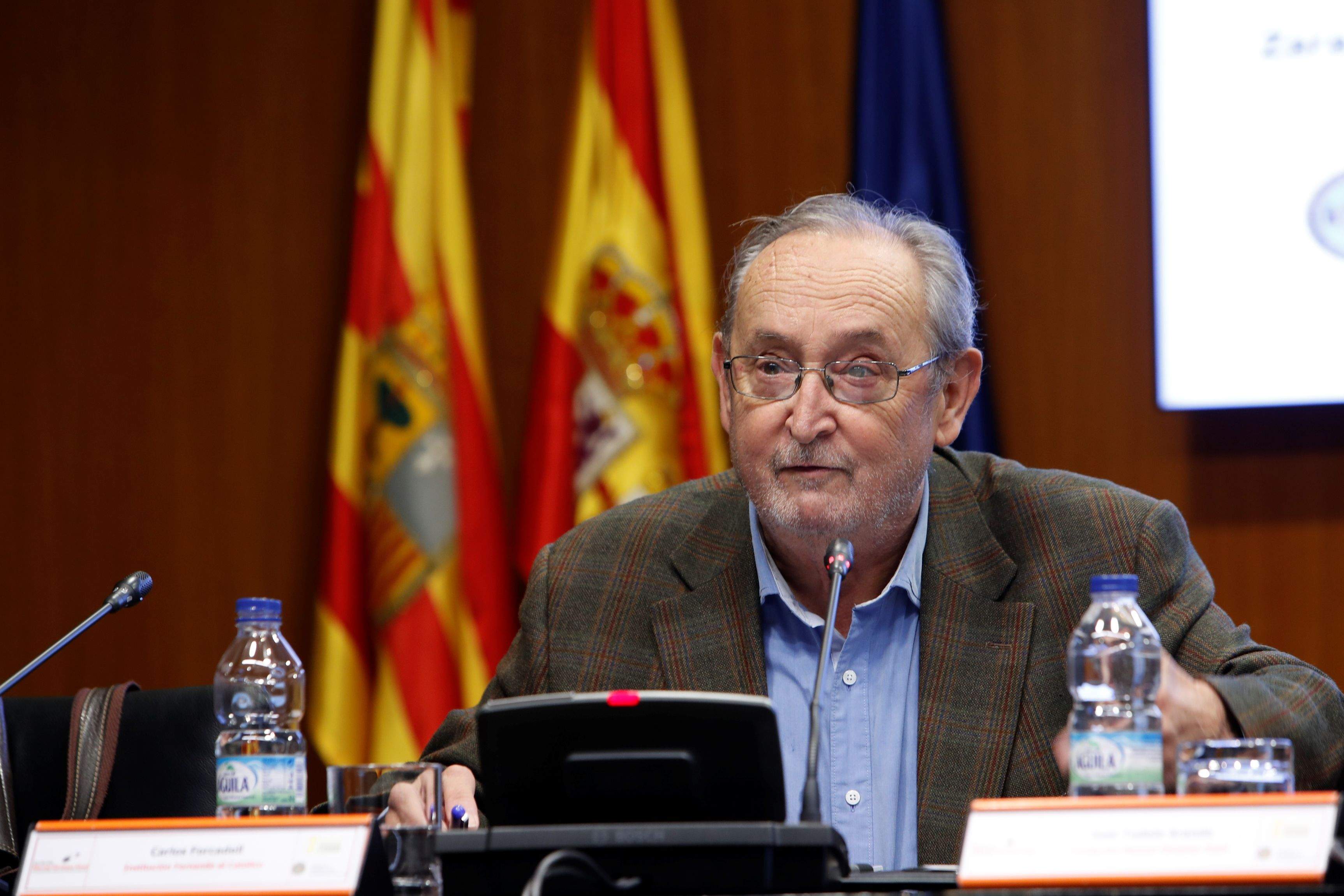 El historiador Carlos Forcadell.