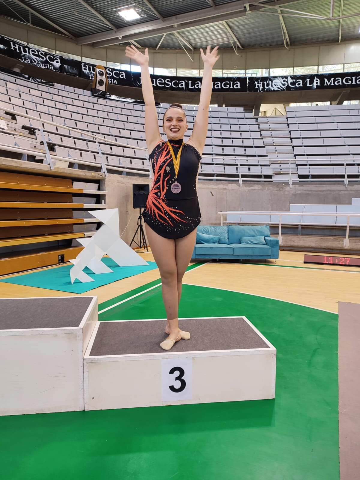 Espacio Rítmica Monzón en el Trofeo Promoción Aragón