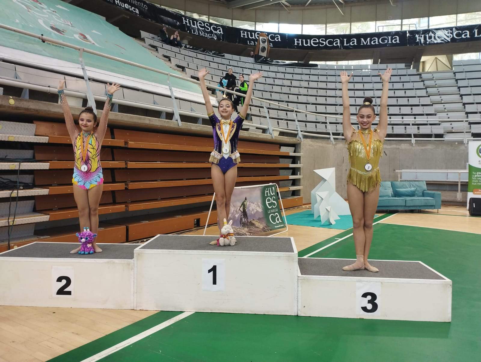 Espacio Rítmica Monzón en el Trofeo Promoción Aragón