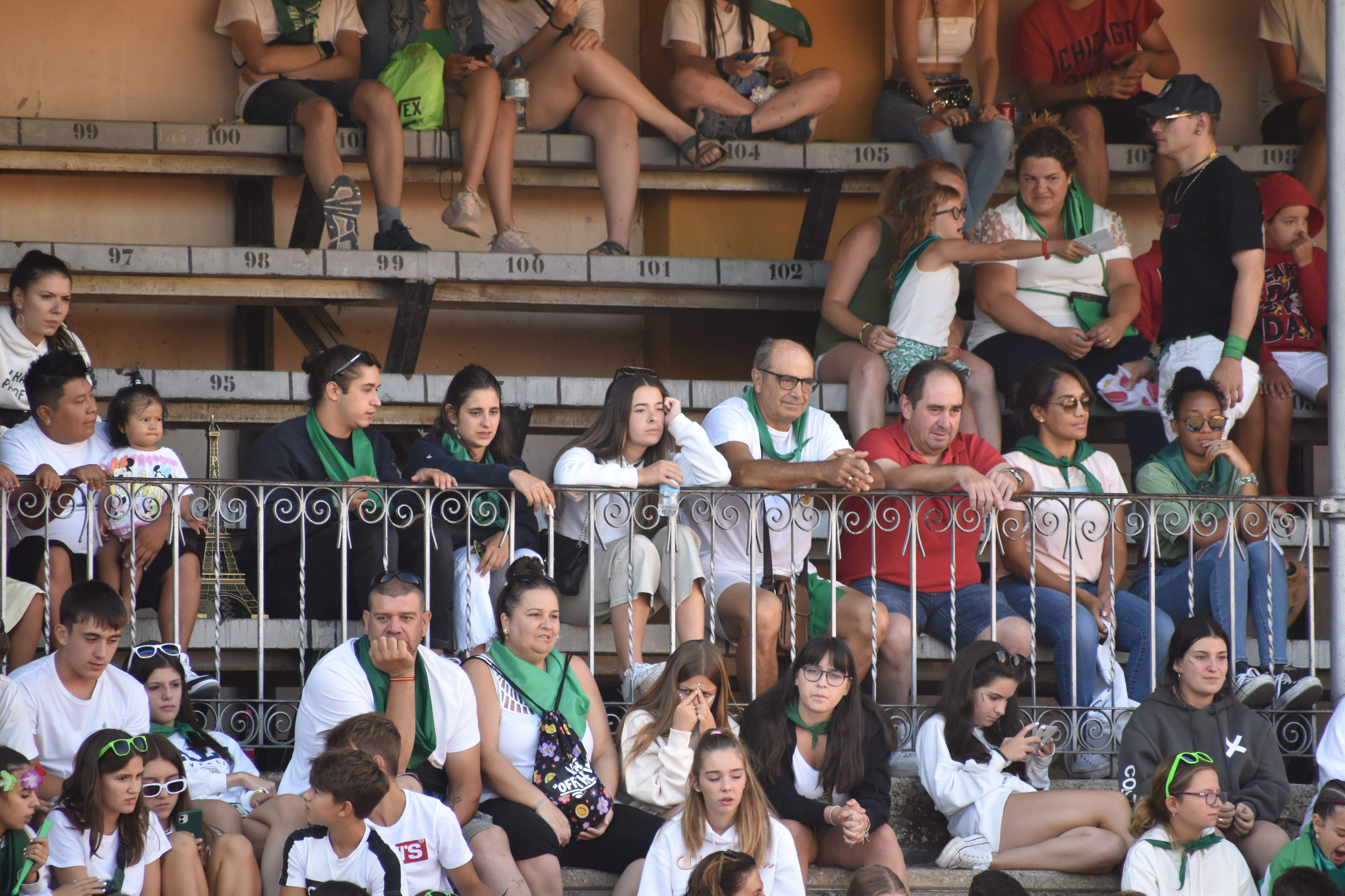 Vaquillas de este lunes 15 de agosto. Foto Carlos Jalle 