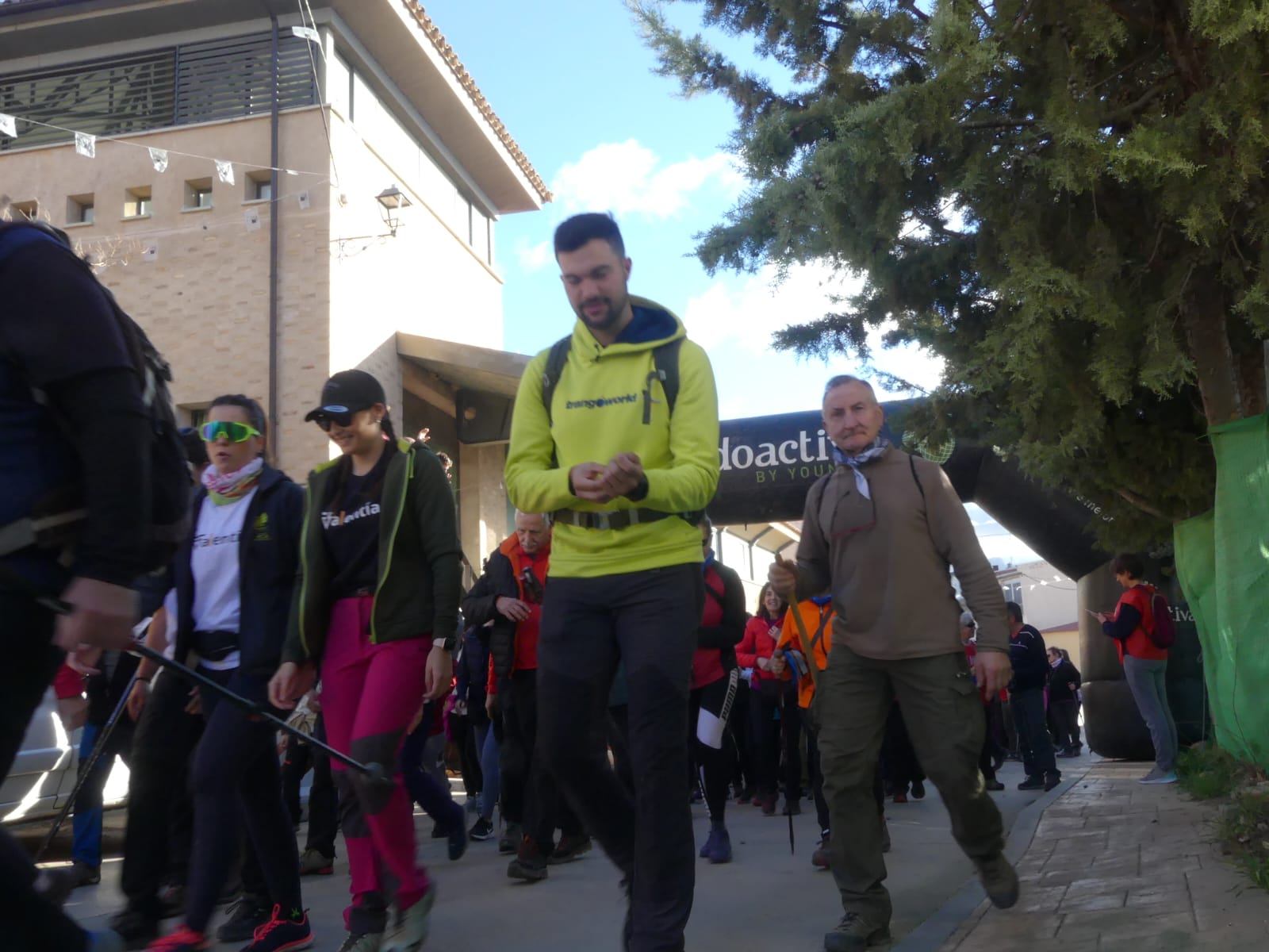 Marcha Solidaria Nueno-Etiopía. Foto: Miguel Almárcegui
