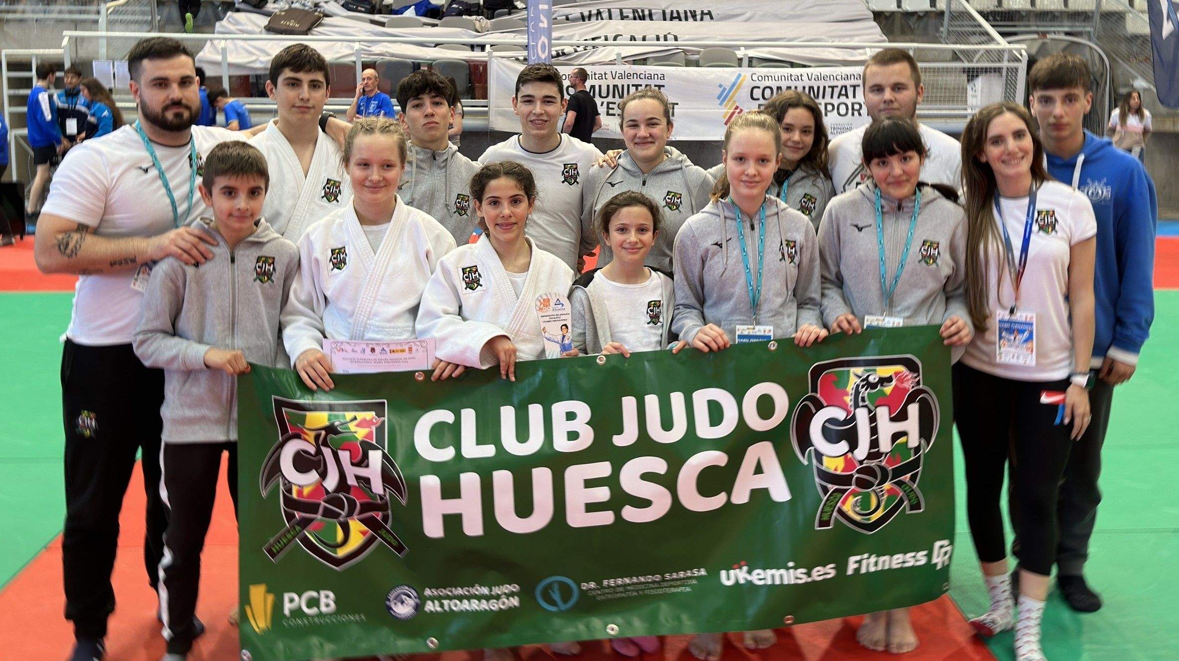 Club Judo Huesca en Alicante.