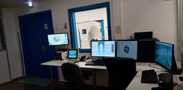 Obras del nuevo centro de salud de Barbastro. Foto DGA