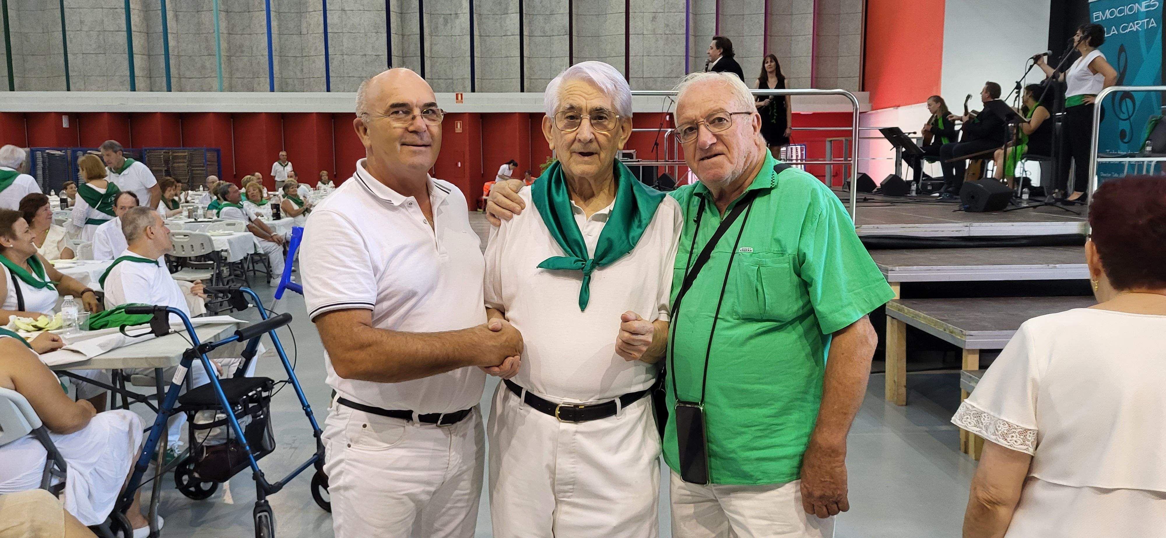 Vicente Galindo, Mariano Julve y José Luis Barrau