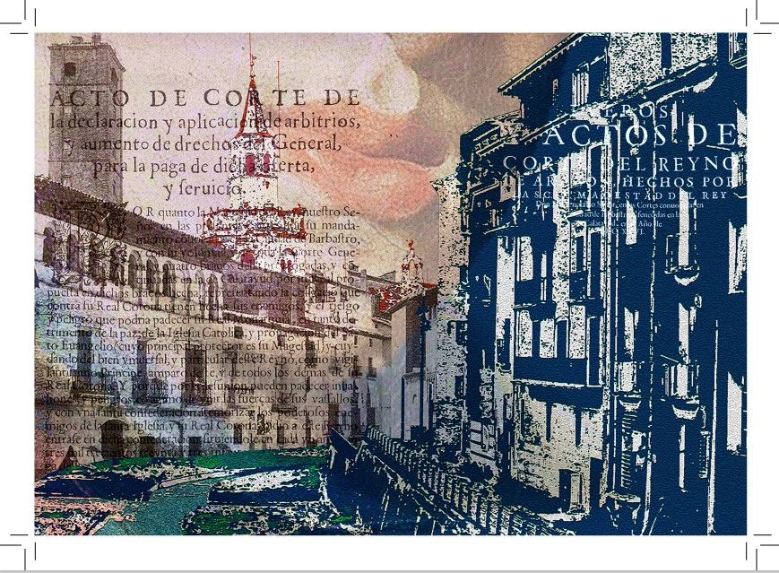 Duna Castells Santana y su trabajo sobre la sede de Barbastro.