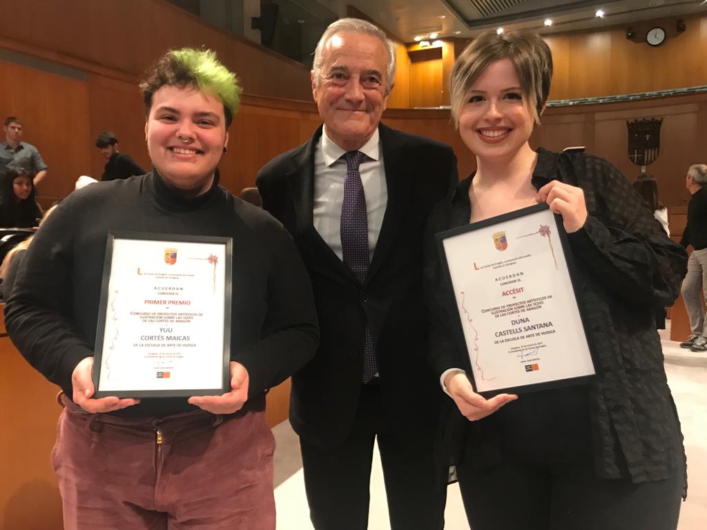 Yuu a la izquierda y Duna derecha