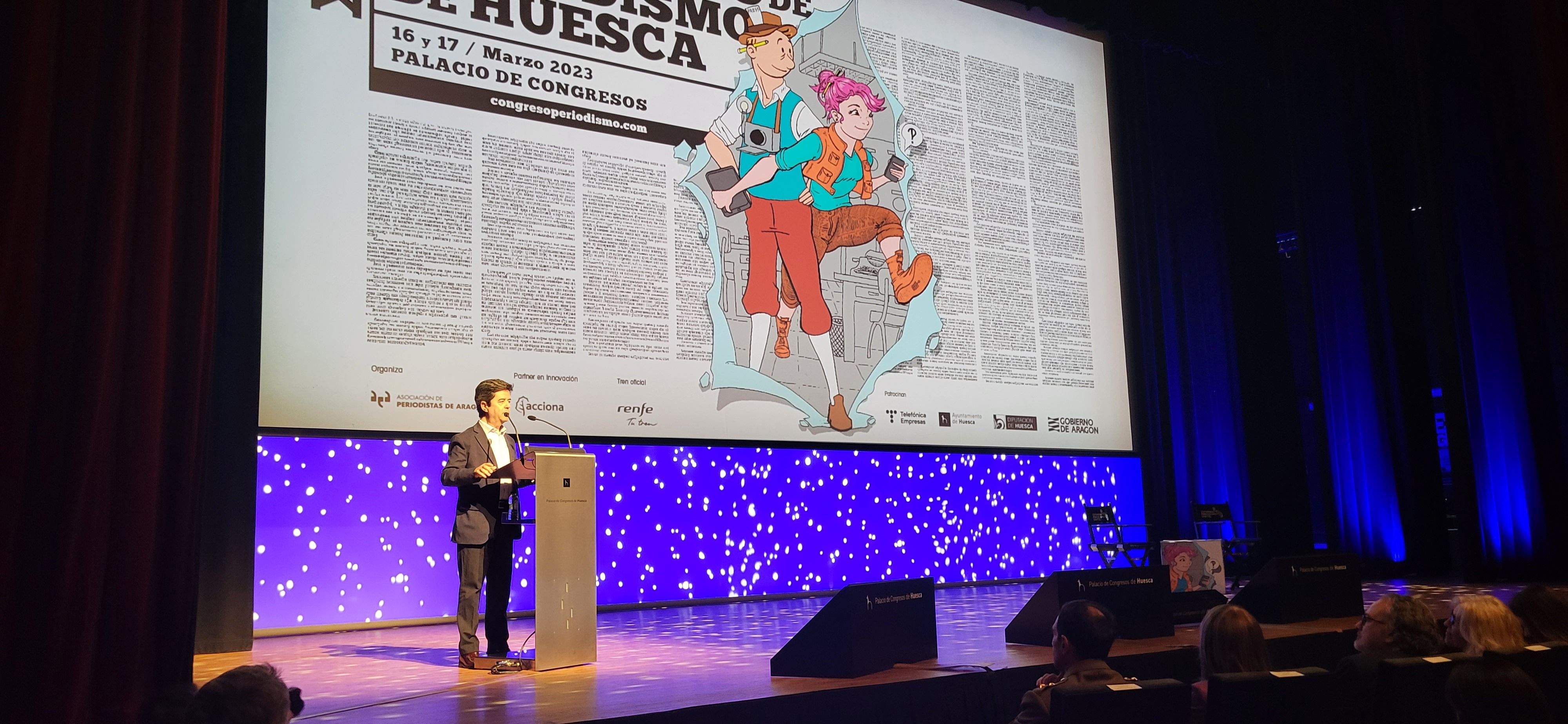 Luis Felipe, alcalde de Huesca.  Foto Myriam Martínez