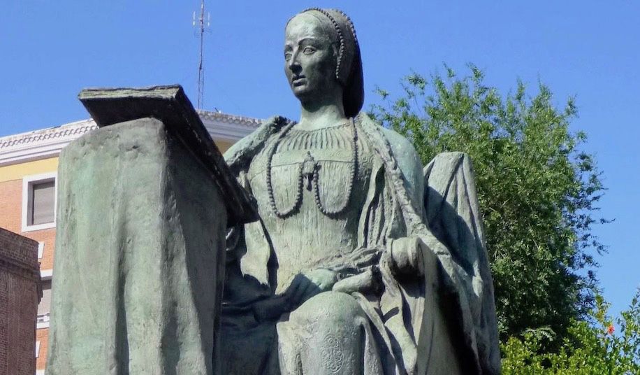 Beatriz Galindo, conocida como 'La Latina', fue profesora de la reina Isabel la Católica y tiene en Madrid un barrio dedicado a ella. 