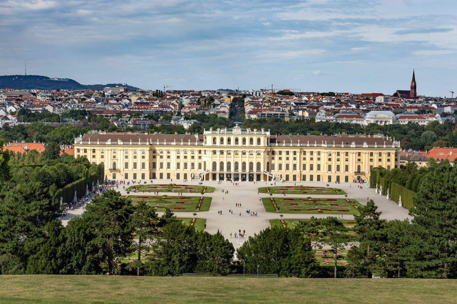 Palacio de Schonbrunn en Viena