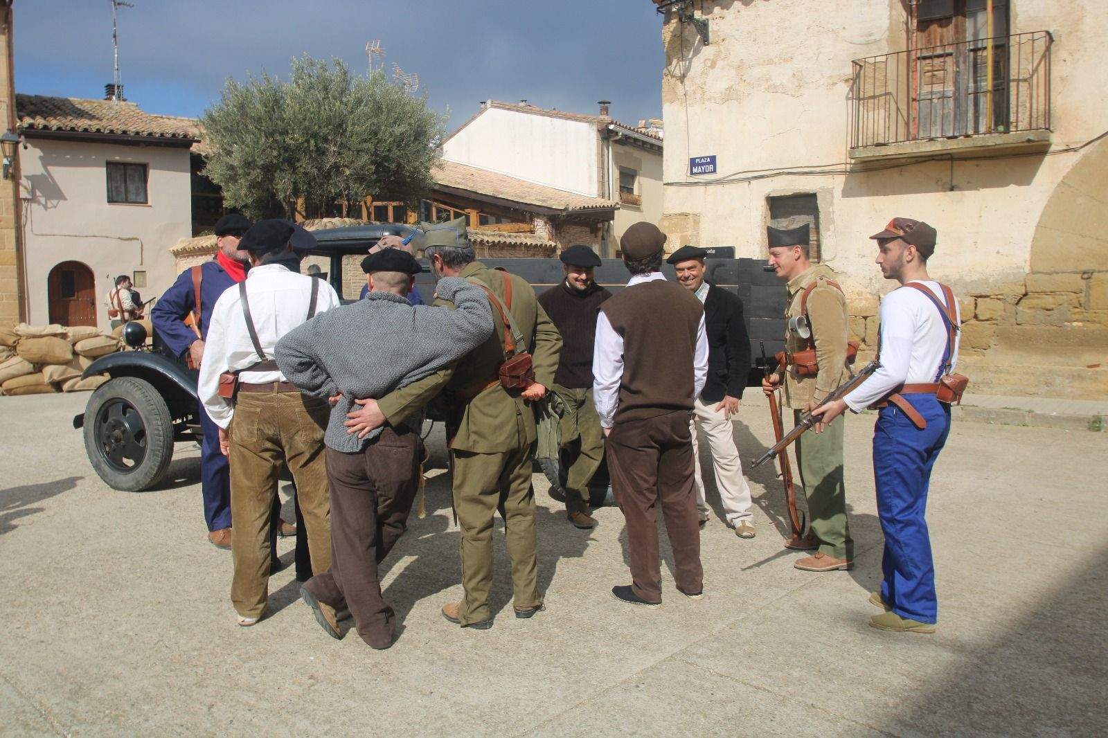 III Jornadas de recreación histórica en Siétamo. Foto Carlos Neofato