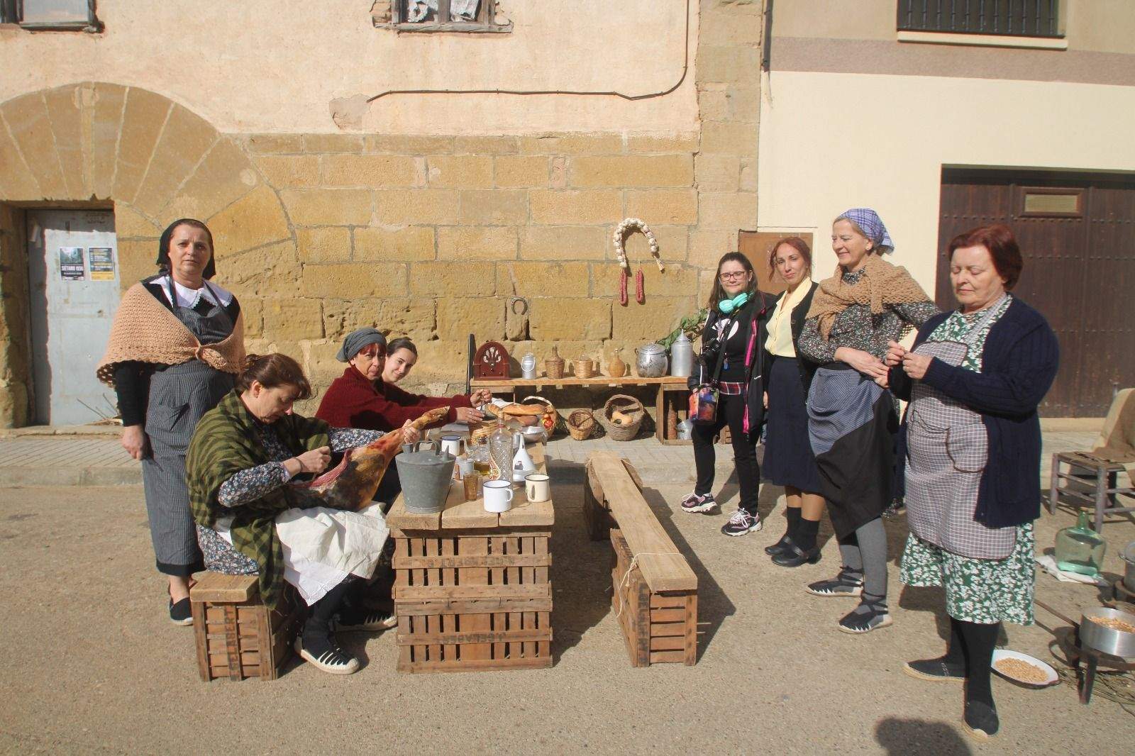 III Jornadas de recreación histórica en Siétamo. Foto Carlos Neofato