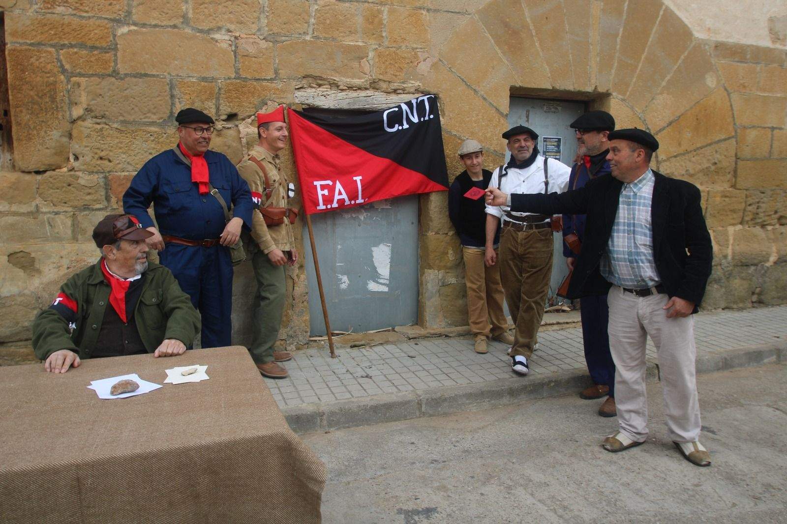 III Jornadas de recreación histórica en Siétamo. Foto Carlos Neofato