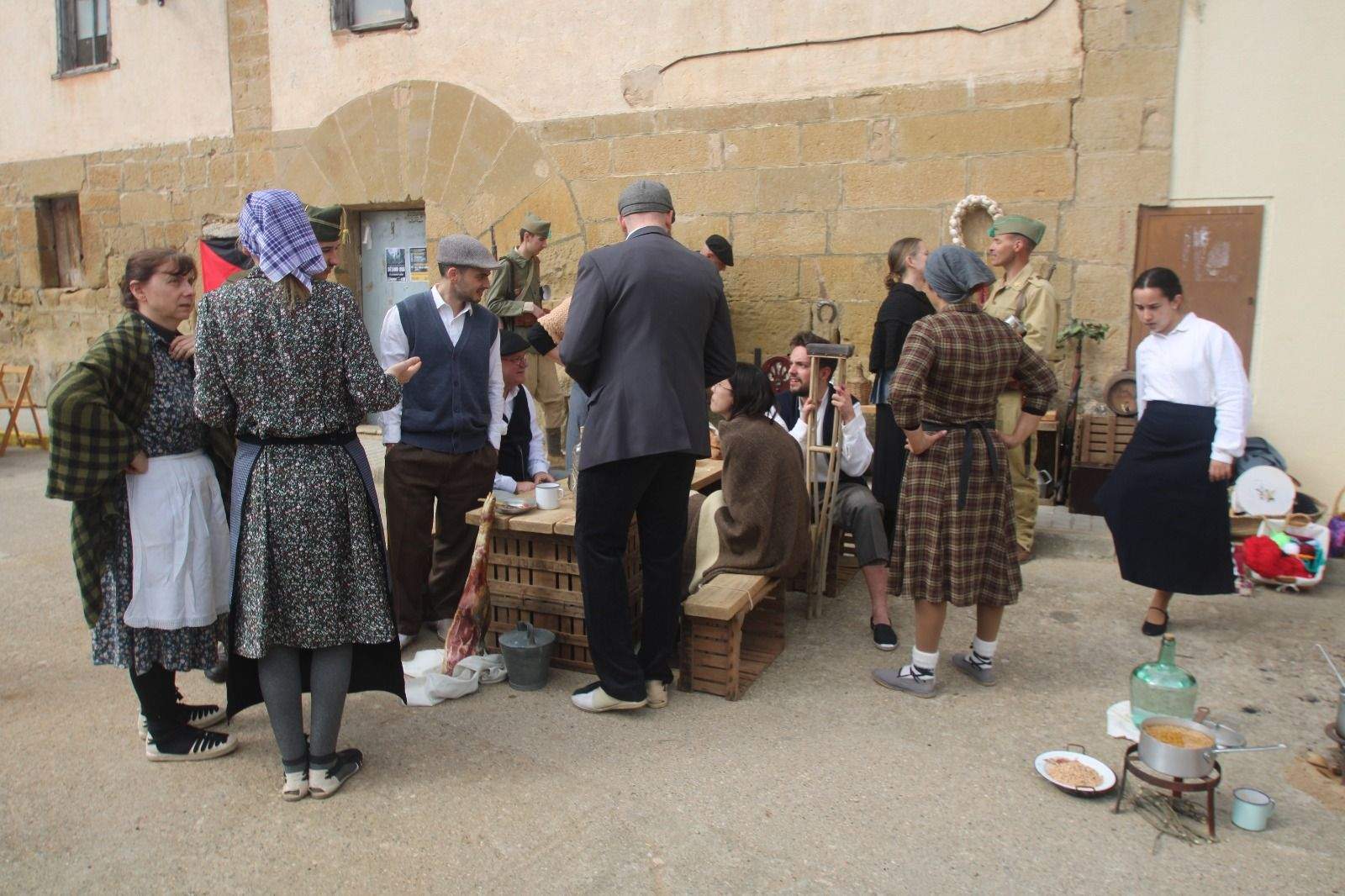 III Jornadas de recreación histórica en Siétamo. Foto Carlos Neofato