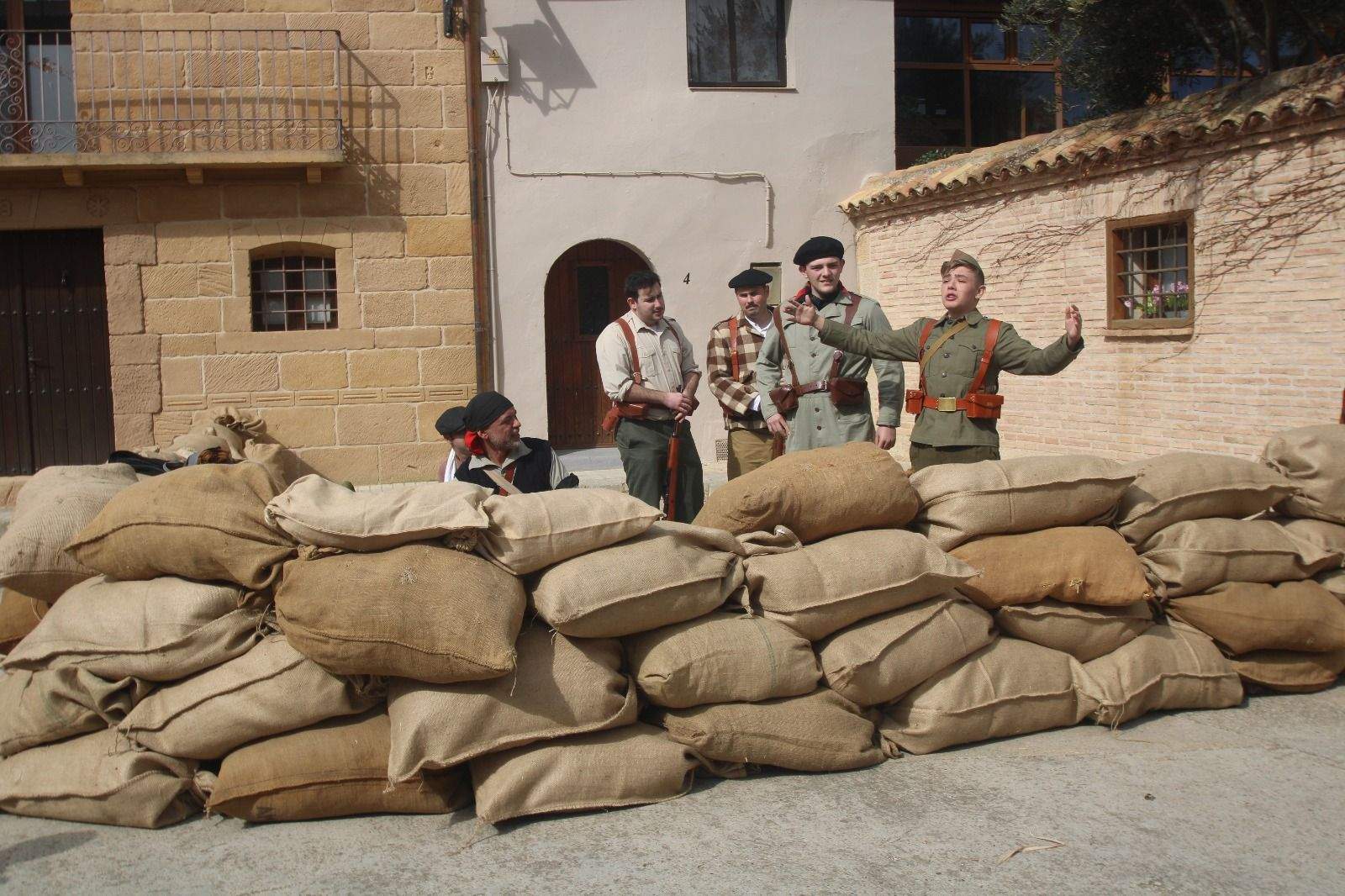 III Jornadas de recreación histórica en Siétamo. Foto Carlos Neofato