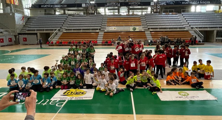 Atletismo Divertido. Podio final 1º y 2º