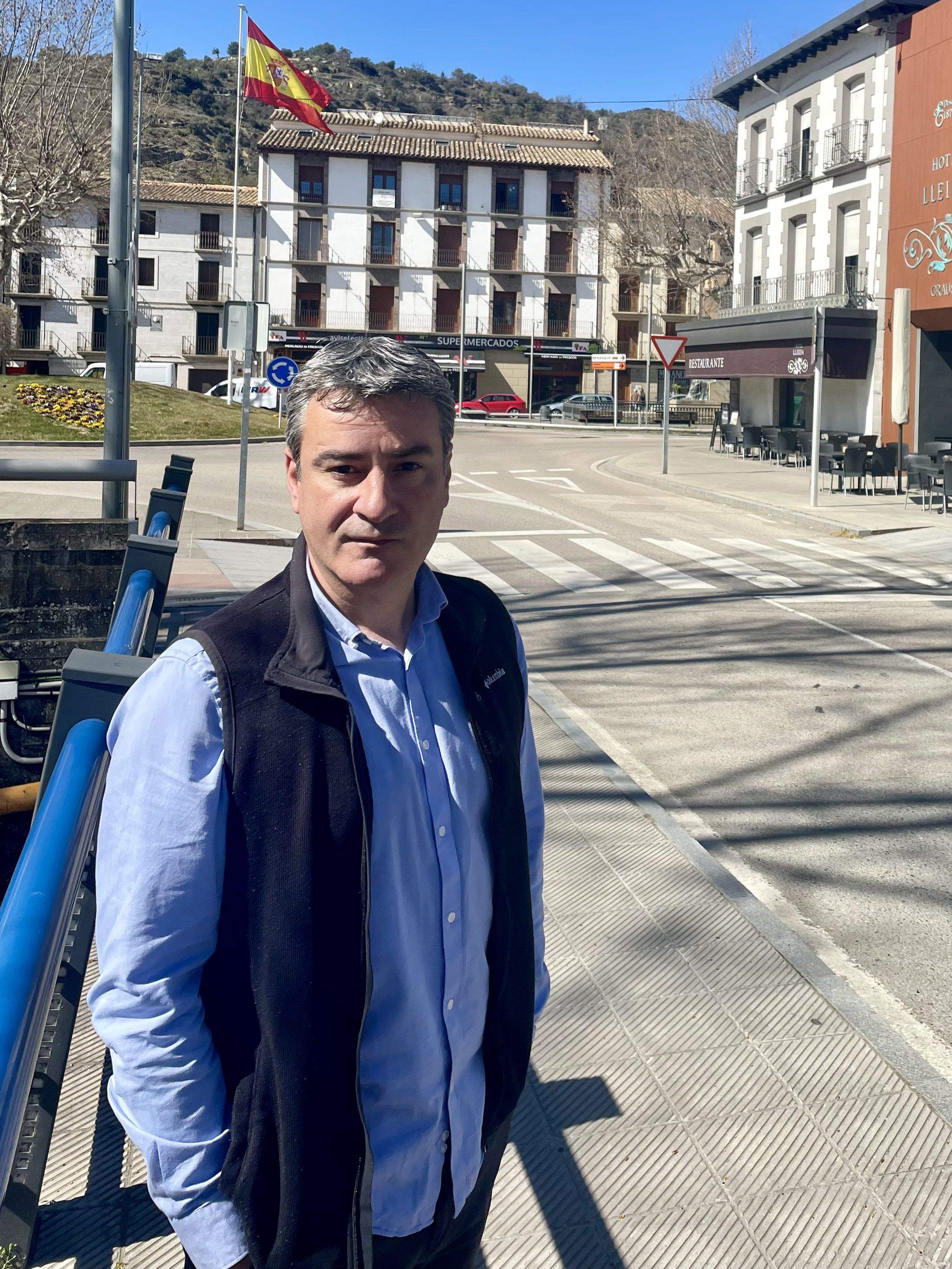 José Antonio Lagüens, candidato del PP a la Alcaldía de Graus