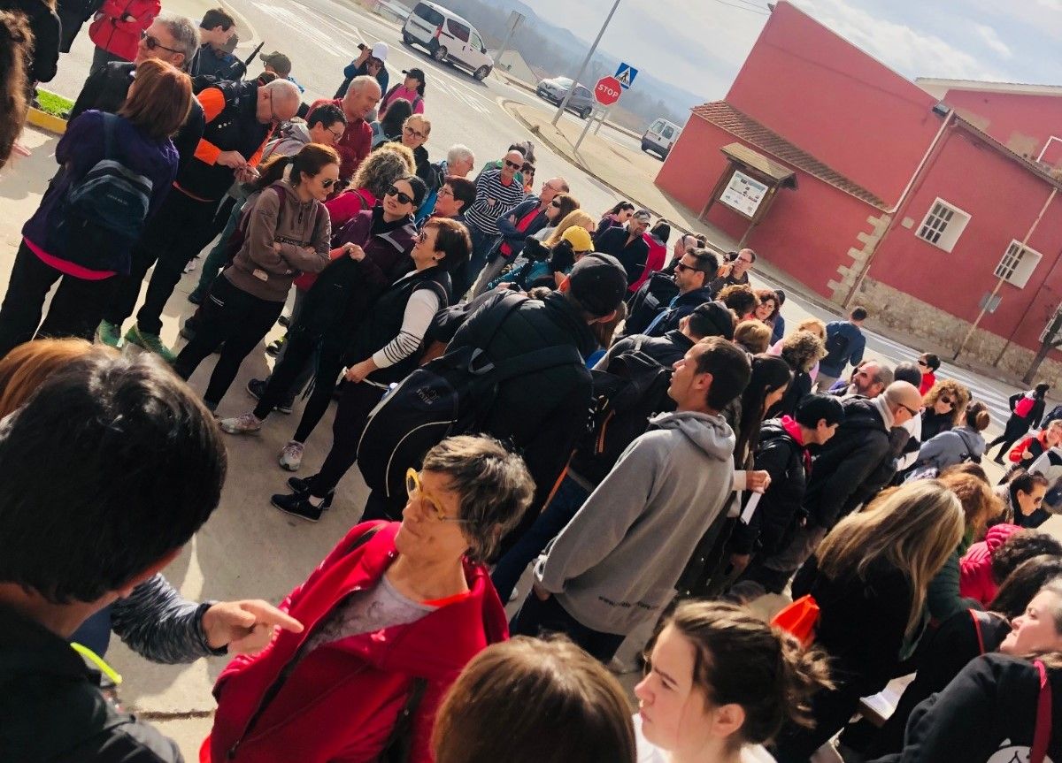 Ruta de la floración en Torrente de Cinca