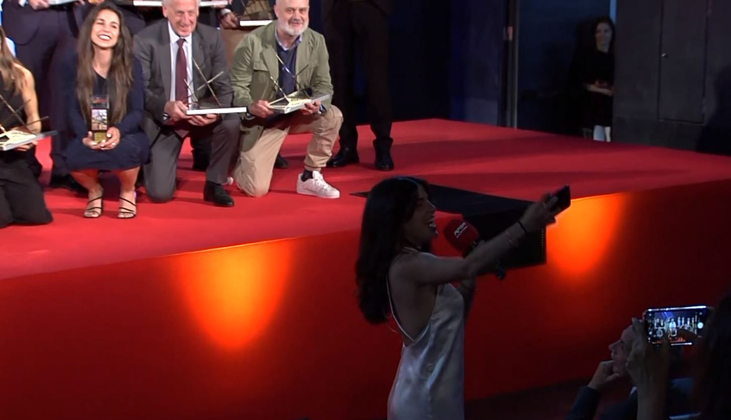 Eva Rico en la Gala RFEA