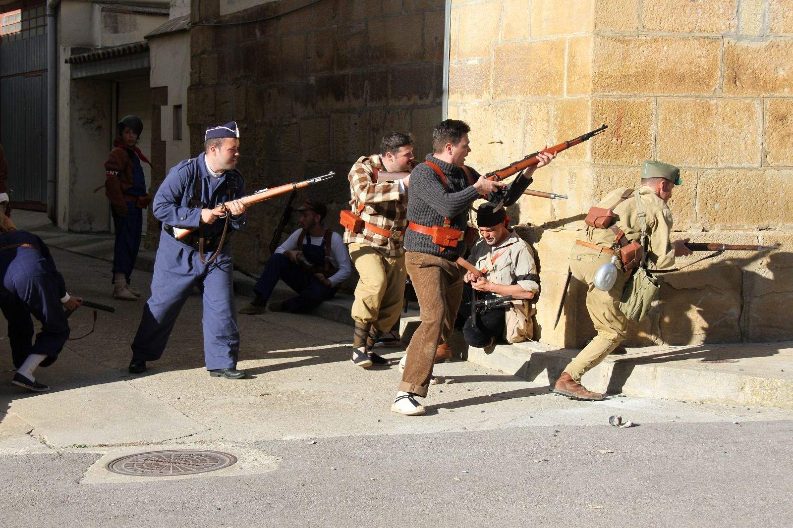 III Jornadas de recreación histórica en Siétamo. Foto Carlos Neofato 