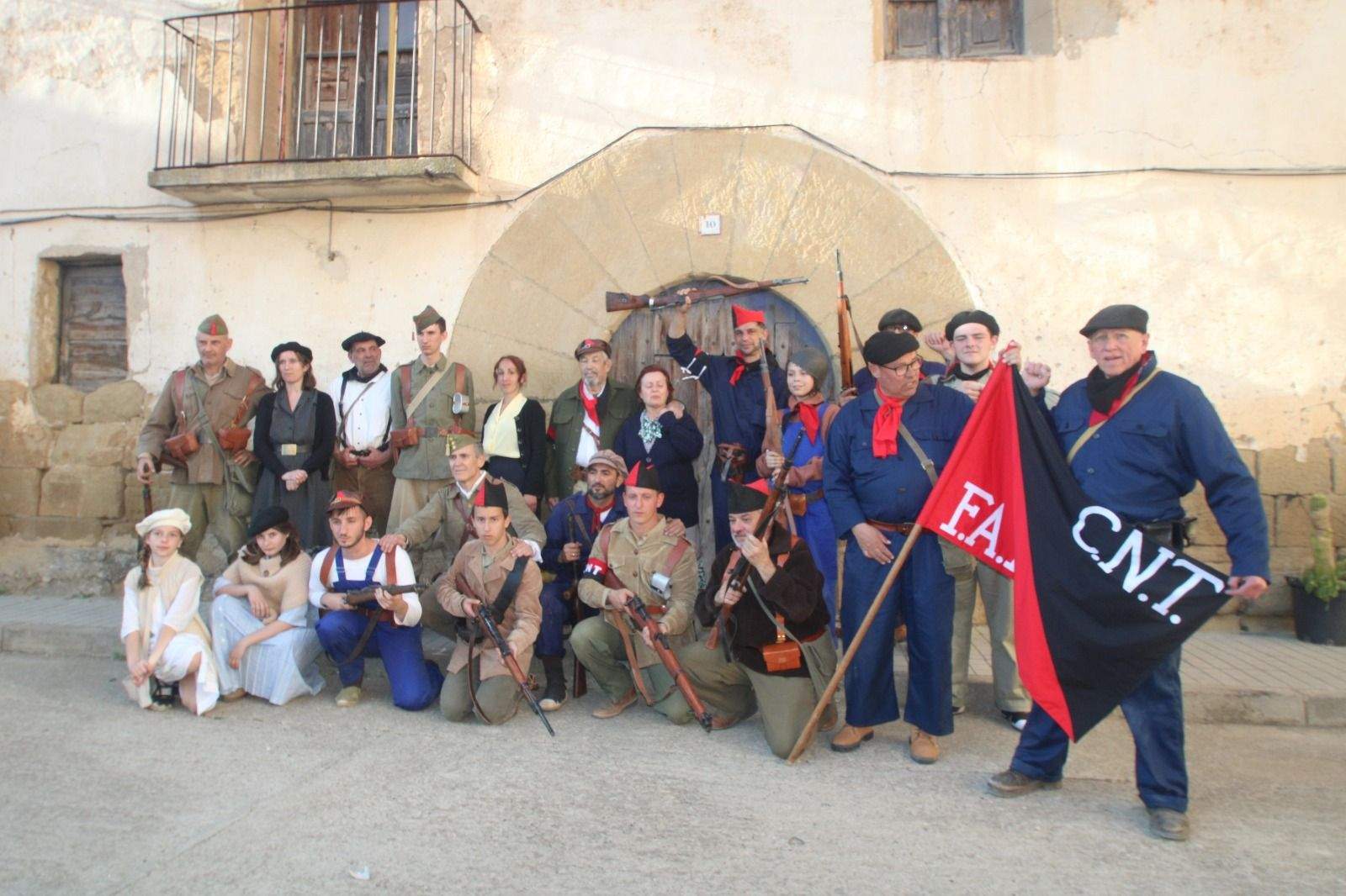 III Jornadas de recreación histórica en Siétamo. Foto Carlos Neofato 