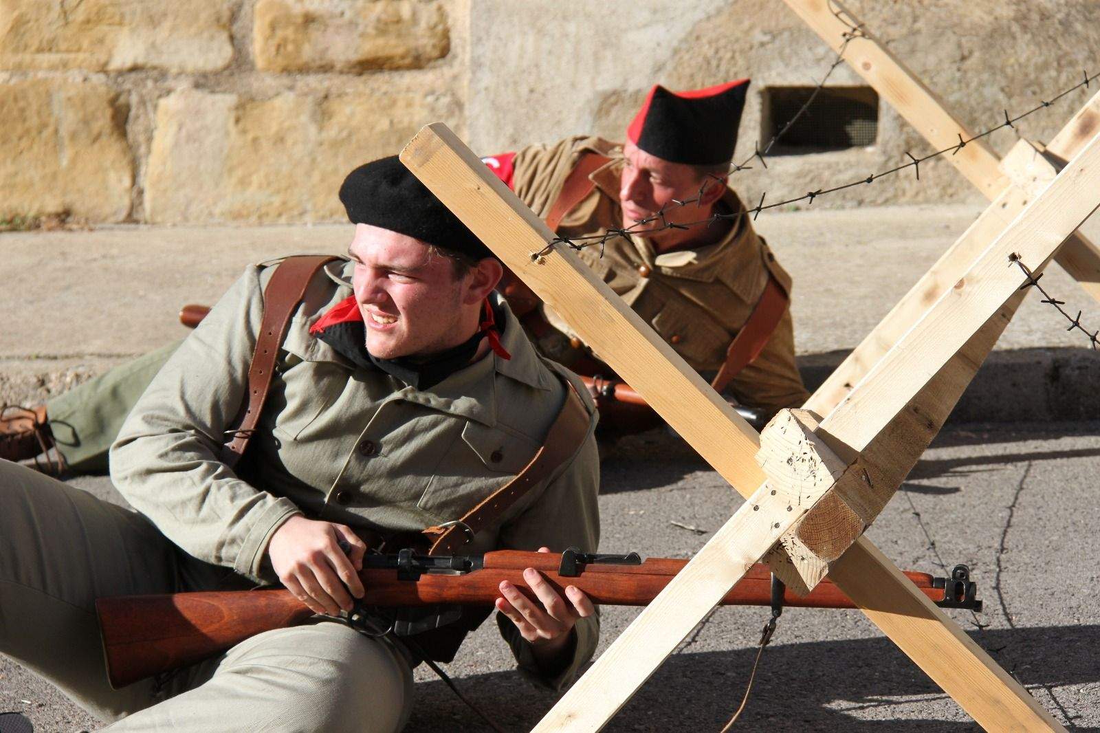 III Jornadas de recreación histórica en Siétamo. Foto Carlos Neofato 