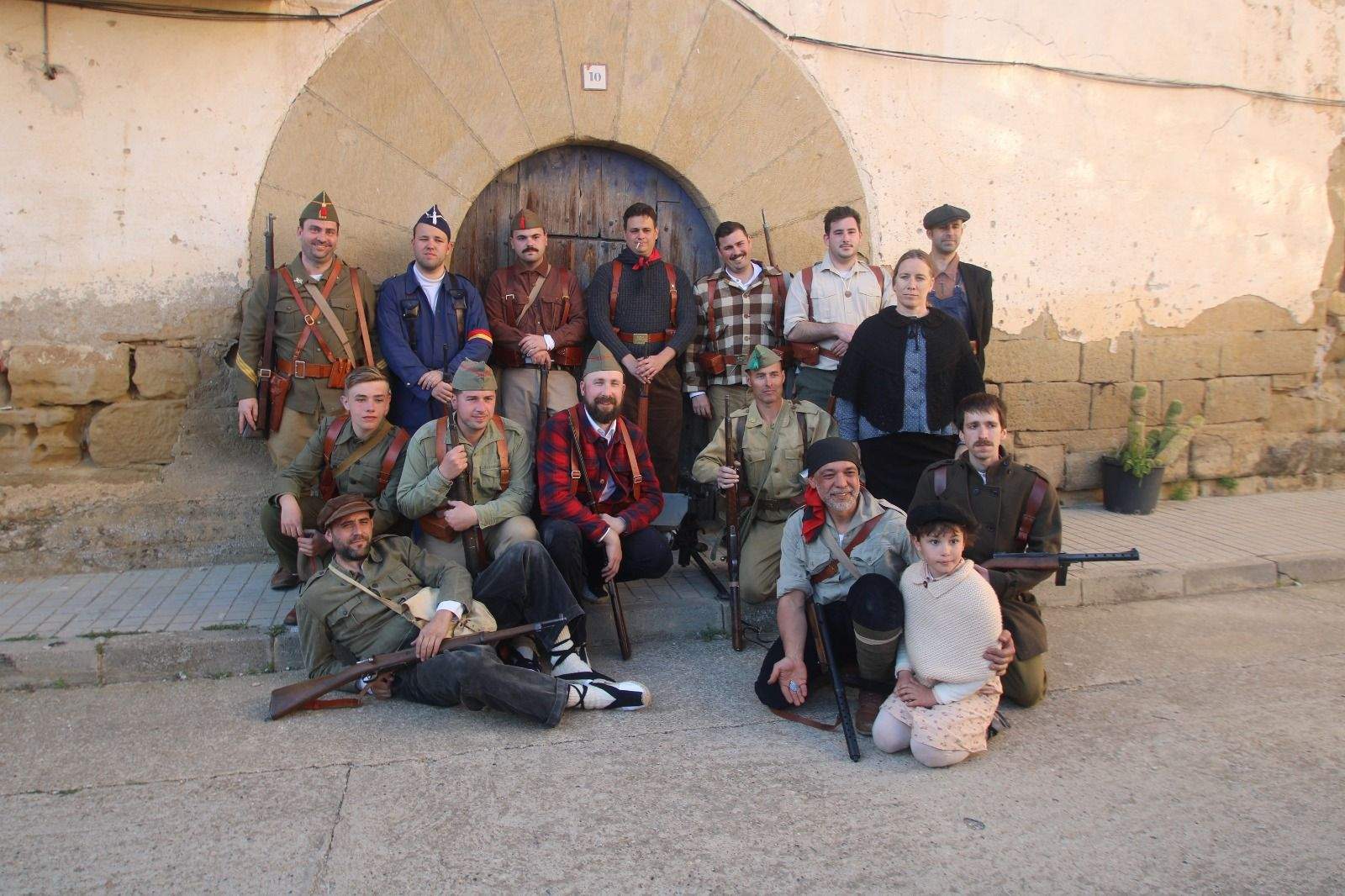III Jornadas de recreación histórica en Siétamo. Foto Carlos Neofato 
