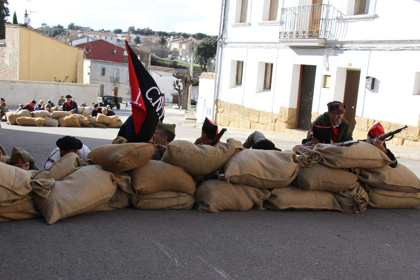 III Jornadas de recreación histórica en Siétamo. Foto Carlos Neofato 