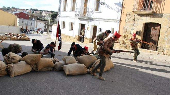 Imágen de una pasada edición de la recreación histórica en Siétamo. Foto Carlos Neofato Imágen de una pasada edición de la recreación histórica en Siétamo. Foto Carlos Neofato