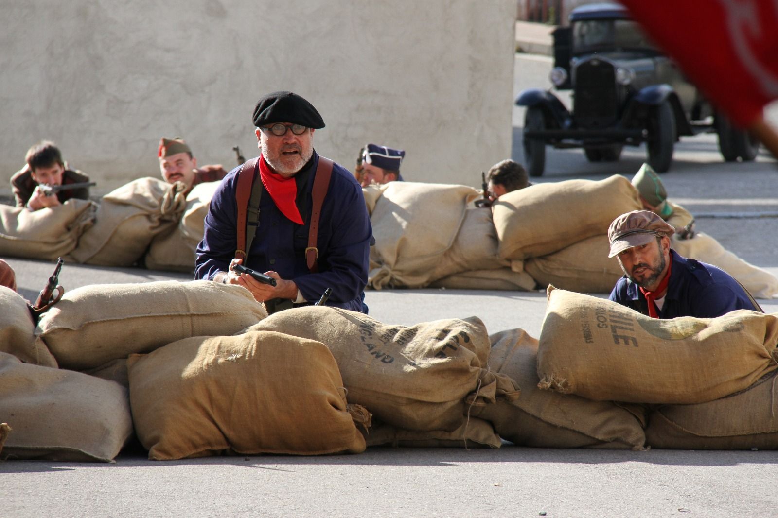 III Jornadas de recreación histórica en Siétamo. Foto Carlos Neofato 