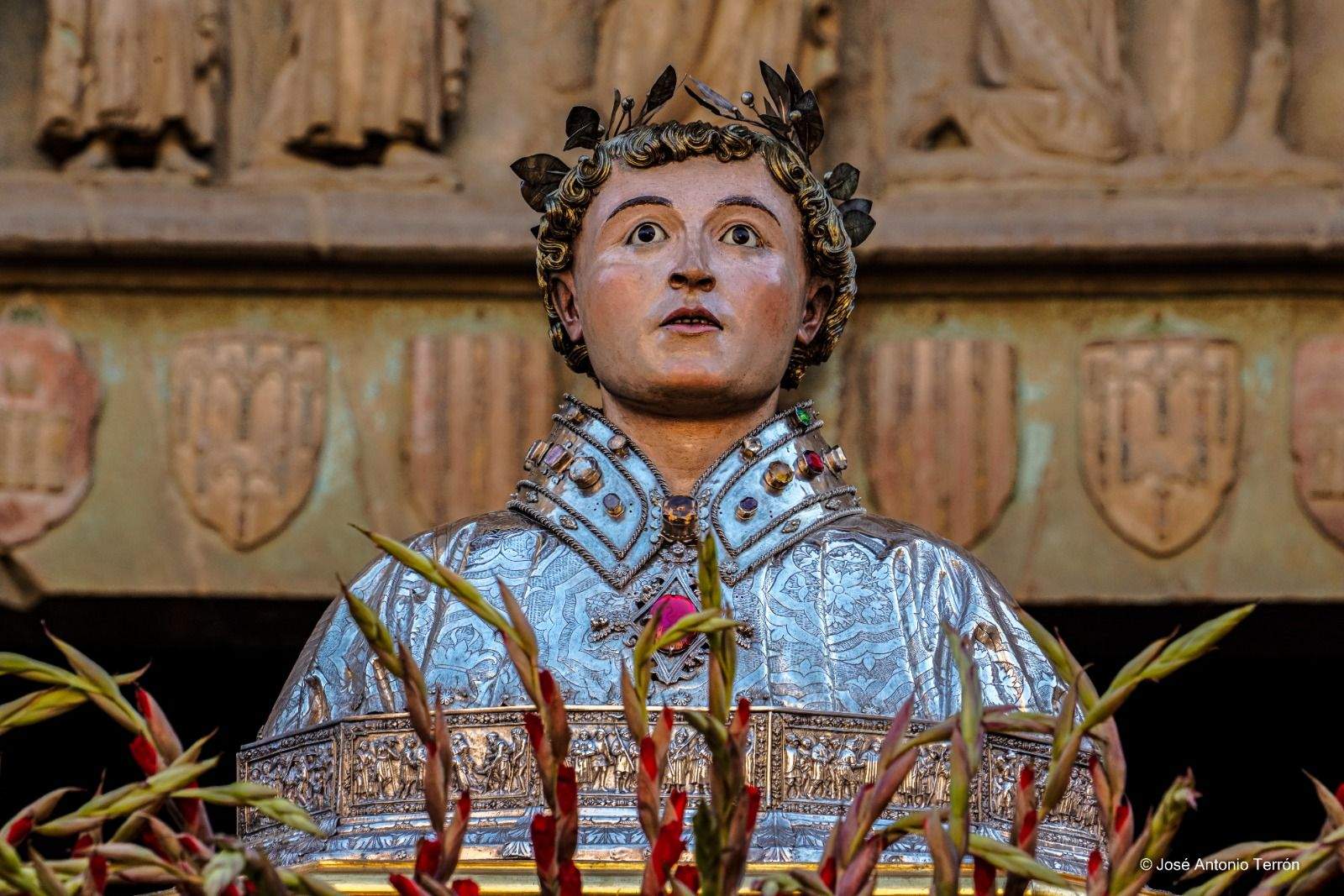 Busto de San Lorenzo.